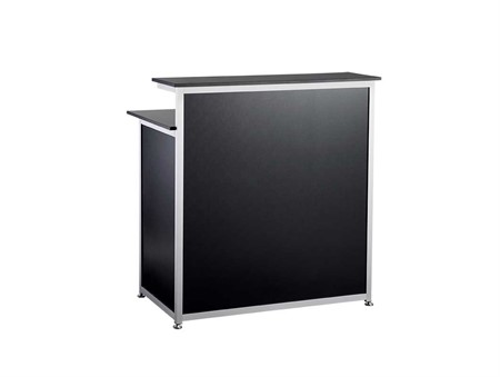 Disk, tvåplan, 1000x600x900/1100mm, svart